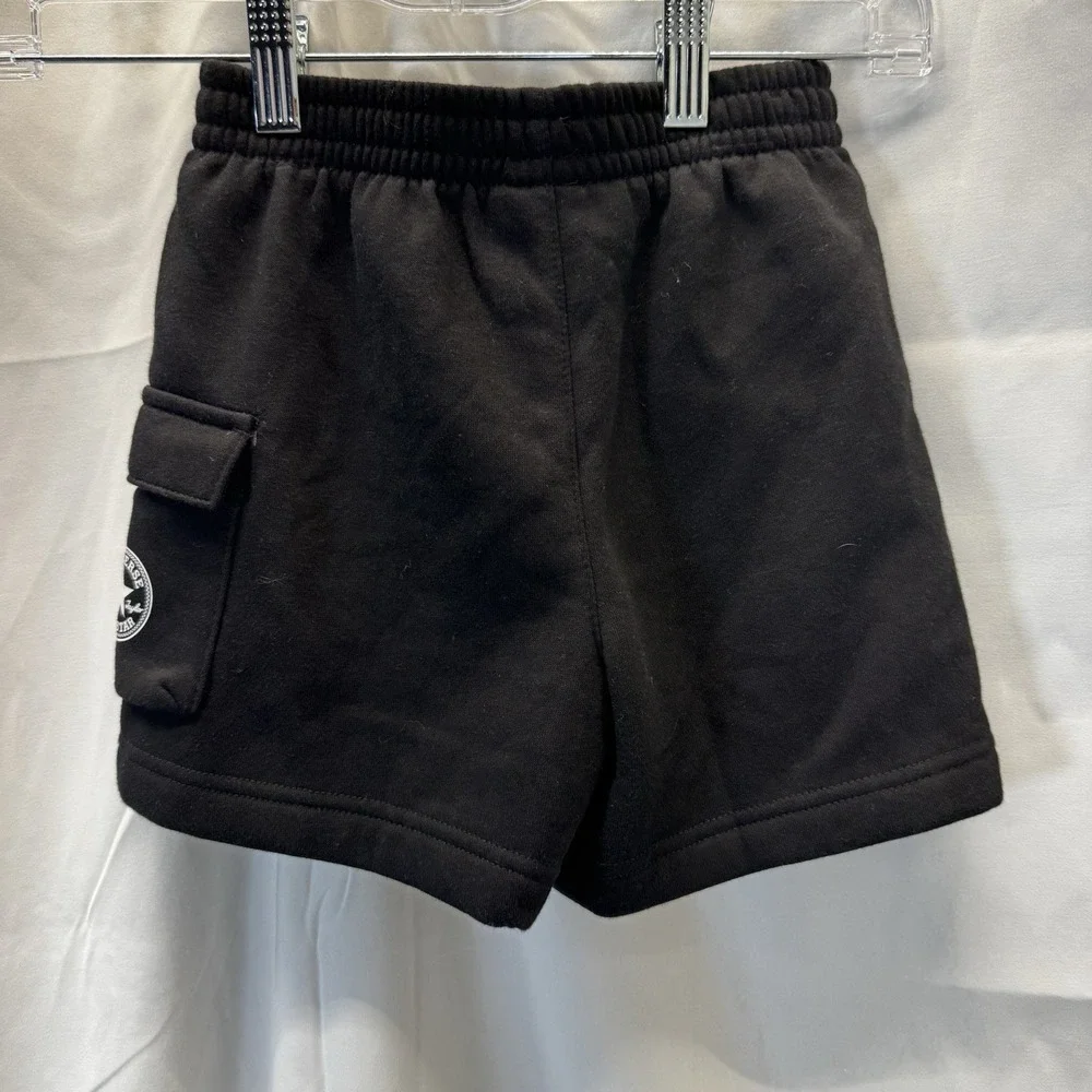 Converse Boys Size‎ 4 Black Shorts NWT